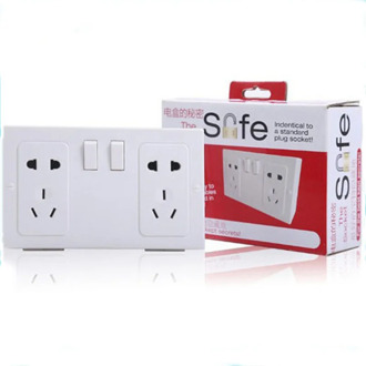 Fake Socket Safe Camouflaged Storage Box Security Household Hidden Secret Box Stash Money Jewelry Key Safe Box Piggy Bank