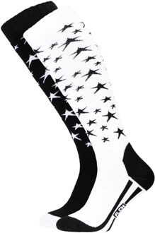 Falcon 2-Pack Skisokken Dames 35-38 Wit