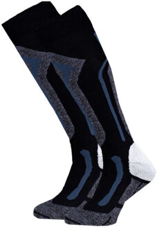 Falcon Blunt B Wintersportsokken - Maat 39-42 - Unisex - grijs/zwart