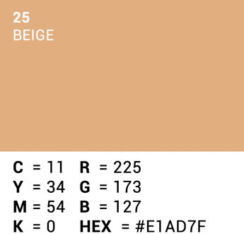 Falcon Eyes Achtergrondpapier 0026 Pongee 1,35x11 m