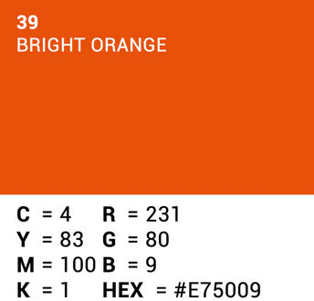 Falcon Eyes Achtergrondpapier 24 Manderin 1,35x11 m