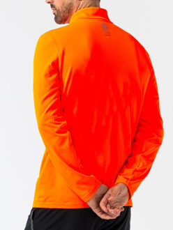 Falcon greyhound hardloop t-shirt lange mouw zomer heren - - maat XXL Oranje