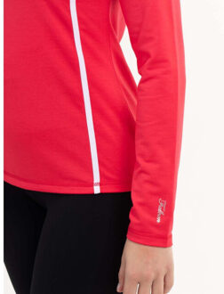 Falcon jenita skipully met rits dames - - maat S Rood