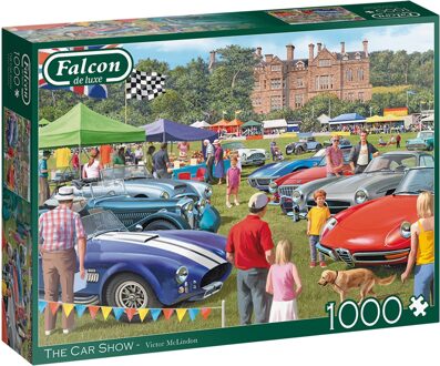 Falcon Jumbo puzzel Falcon The Car Show - 1000 stukjes