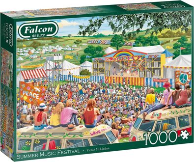 Falcon legpuzzel Summer Music Festival 1000 stukjes
