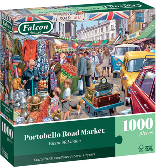 Falcon Portobello Road Market Puzzel (1000 stukjes)
