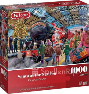 Falcon Santa at the Station Puzzel (1000 stukjes)