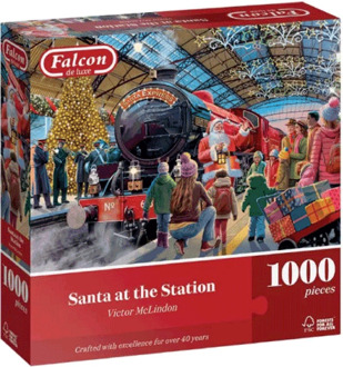 Falcon Santa at the Station Puzzel (1000 stukjes)