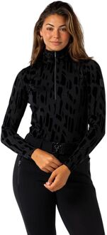 Falcon Ski Pully Dames 2XL/44 Zwart