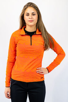 Falcon Ski Pully Dames 4XL/48. Oranje