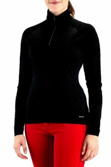 Falcon Ski Pully Dames L/40. Zwart