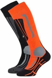 Falcon Skisokken 39-42 Oranje