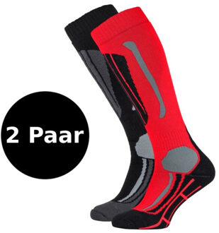 Falcon Skisokken dames Rood - 39-42