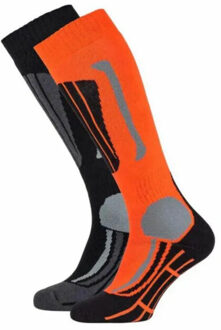 Falcon Skisokken - maat 35-38 Oranje