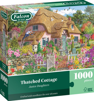 Falcon Thatched Cottage Puzzel (1000 stukjes)
