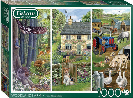 Falcon Woodland Farm Puzzel (1000 stukjes)