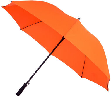Falcone golfparaplu/stormparaplu - windproof - oranje - 120 cm - automaat