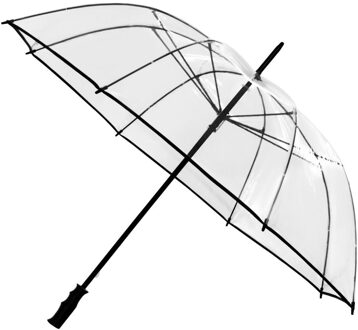 Falconetti stormparaplu - windproof - transparant - 110 cm - extra sterk