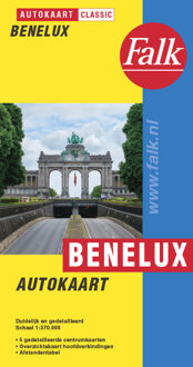 Falk Autokaart Benelux Classic - (ISBN:9789028703452)