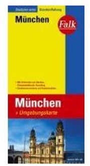 Falk Stadtplan Extra Standardfaltung München 1 : 20 000