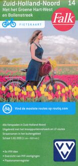 Falk Vvv Fietskaart 14. Zuid-Holland Noord - Fietskaarten