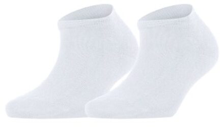 Falke 2 stuks Women Casual Happy Sneaker Sock * Actie * Zwart,Grijs,Roze,Wit,Blauw - Maat 35/38,Maat 39/42