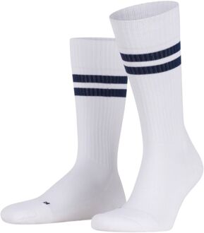 FALKE Dynamic Sokken Senior wit - donkerblauw - 44-45