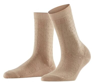 Falke Family Special Edition Woman Sock Beige,Zwart - Maat 35/38,Maat 39/42