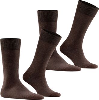 FALKE Happy Sokken 2 Paar Bruin - 39-42,43-46