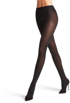 FALKE Pure Matt 50 den Panty - Zwart - Maat M/L 42-44