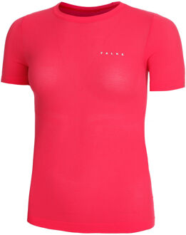 FALKE Regular Shortsleeve Hardloopshirt Dames roze - L
