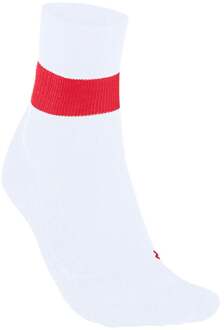 FALKE RU Compression Stabilizing Compressie-sokken Heren-wit, rood - 42-43