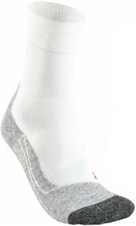FALKE RU3 Comfort Hardloopsokken Heren-Wit,Grijs - 39-41,42-43,44-45,46-48,49-50
