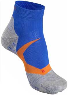 FALKE RU4 Cool Short Hardloopsokken Heren-Blauw,Grijs - 39-41