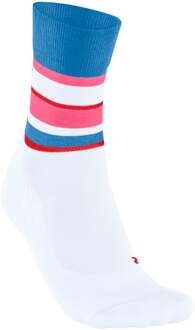 FALKE RU4 Endurance Compression Hardloopsokken Dames-wit, blauw - 39-40