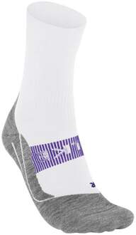 FALKE RU4 Endurance Cool Hardloopsokken Dames wit - paars - grijs - 37-38