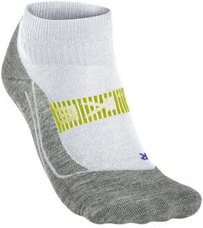 FALKE RU4 Endurance Cool Short Hardloopsokken Heren wit - groen - grijs - 42-43