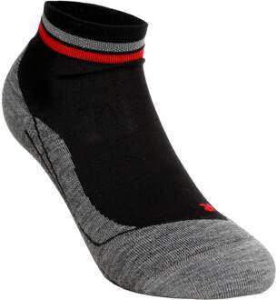 FALKE RU4 Endurance Short Reflect Hardloopsokken Dames-Zwart - 35-36,37-38,39-40,41-42