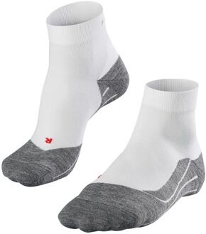 FALKE RU4 - Hardloopsokken - Heren - Wit/Grijs - Maat 39-41