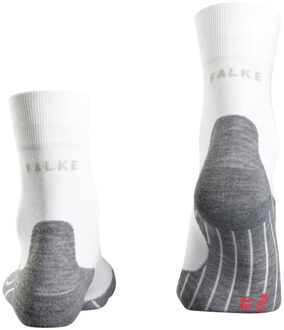 FALKE RU4 - Hardloopsokken - Heren - Wit/Grijs - Maat 42/43