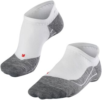 FALKE RU4 Invisible Heren Hardloopsokken - Wit - Maat 39/41