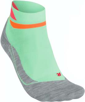 FALKE RU4 Short Pace Hardloopsokken Dames-Groen,Grijs - 35-36,37-38,39-40,41-42