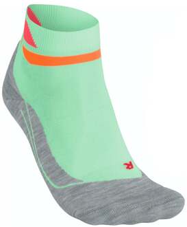 FALKE RU4 Short Pace Hardloopsokken Dames-Groen,Grijs - 35-36