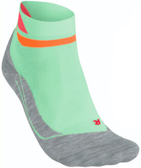 FALKE RU4 Short Pace Hardloopsokken Dames-Groen,Grijs - 35-36