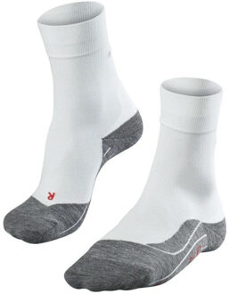 FALKE RU4 Socks W - Hardloopsokken - Dames - Wit/Grijs - Maat 35-36