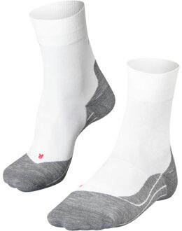 FALKE RU4 Socks W - Hardloopsokken - Dames - Wit/Grijs - Maat 35-36