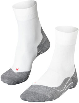 FALKE RU4 Socks W - Hardloopsokken - Dames - Wit/Grijs - Maat 39/40