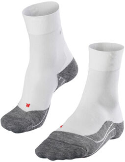 FALKE RU4 Socks W - Hardloopsokken - Dames - Wit/Grijs - Maat 41/42