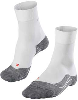 FALKE RU4 Socks W  Hardloopsokken - Maat 37/38 - Vrouwen - wit/grijs