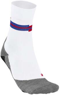 FALKE RU5 Race Hardloopsokken Heren-Wit - 44-45